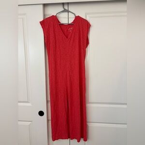 Universal Thread V-Neck Red Maxi Dress